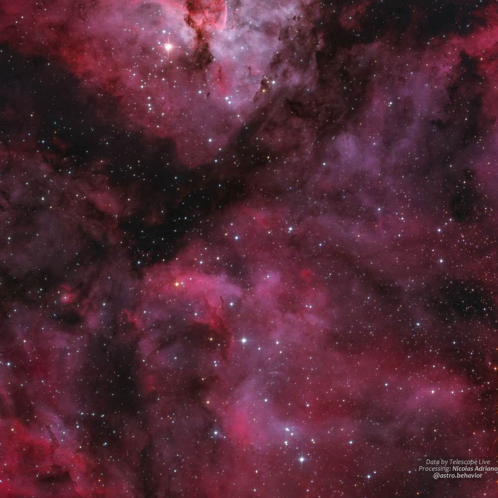 Deep View of the Great Nebula in Carina | Telescope Live